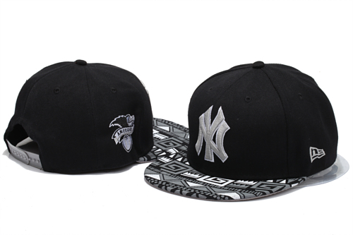 MLB New York Yankees NE Snapback Hat #136